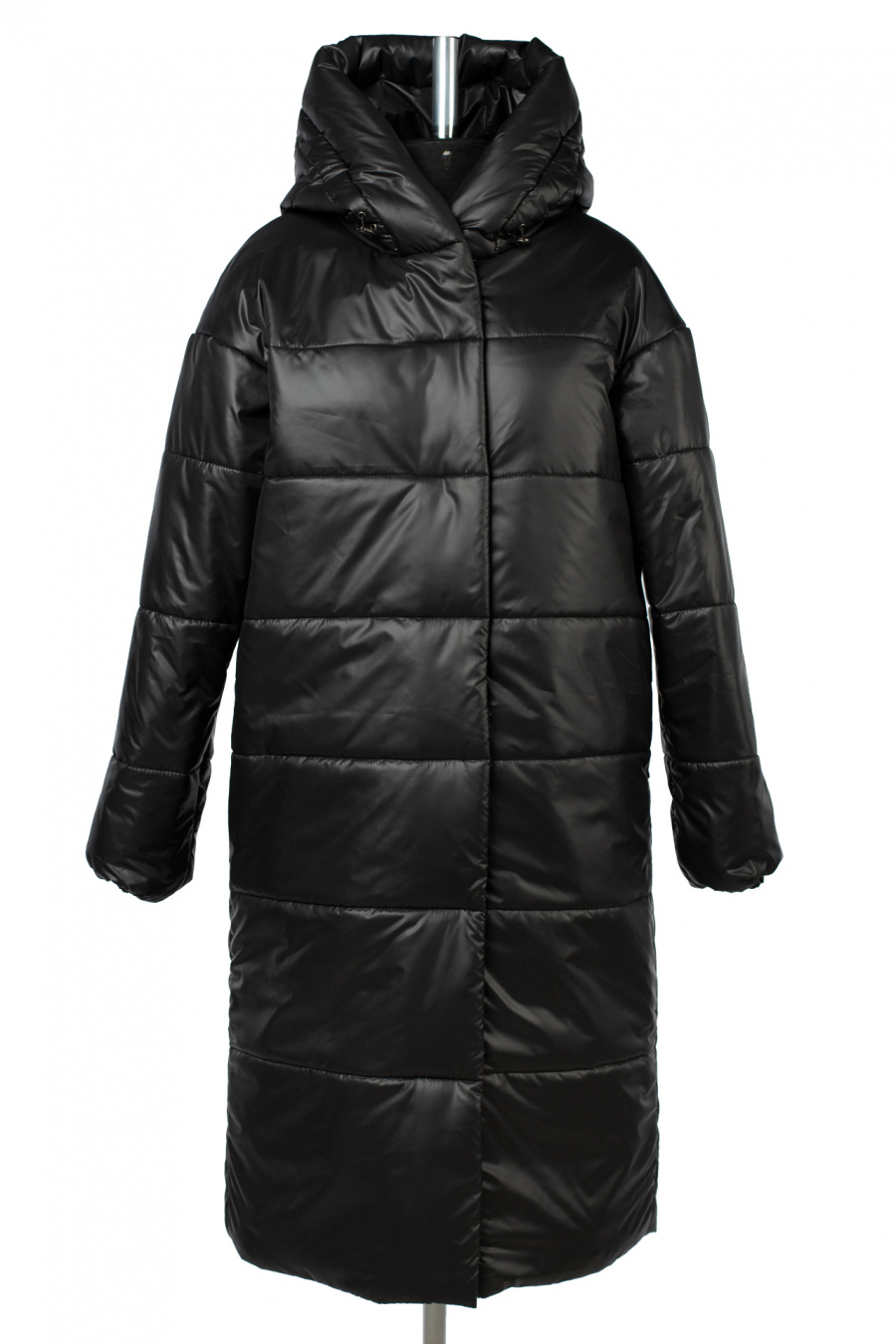 05-2125 Куртка женская зимняя (термофин 250) Плащевка черный