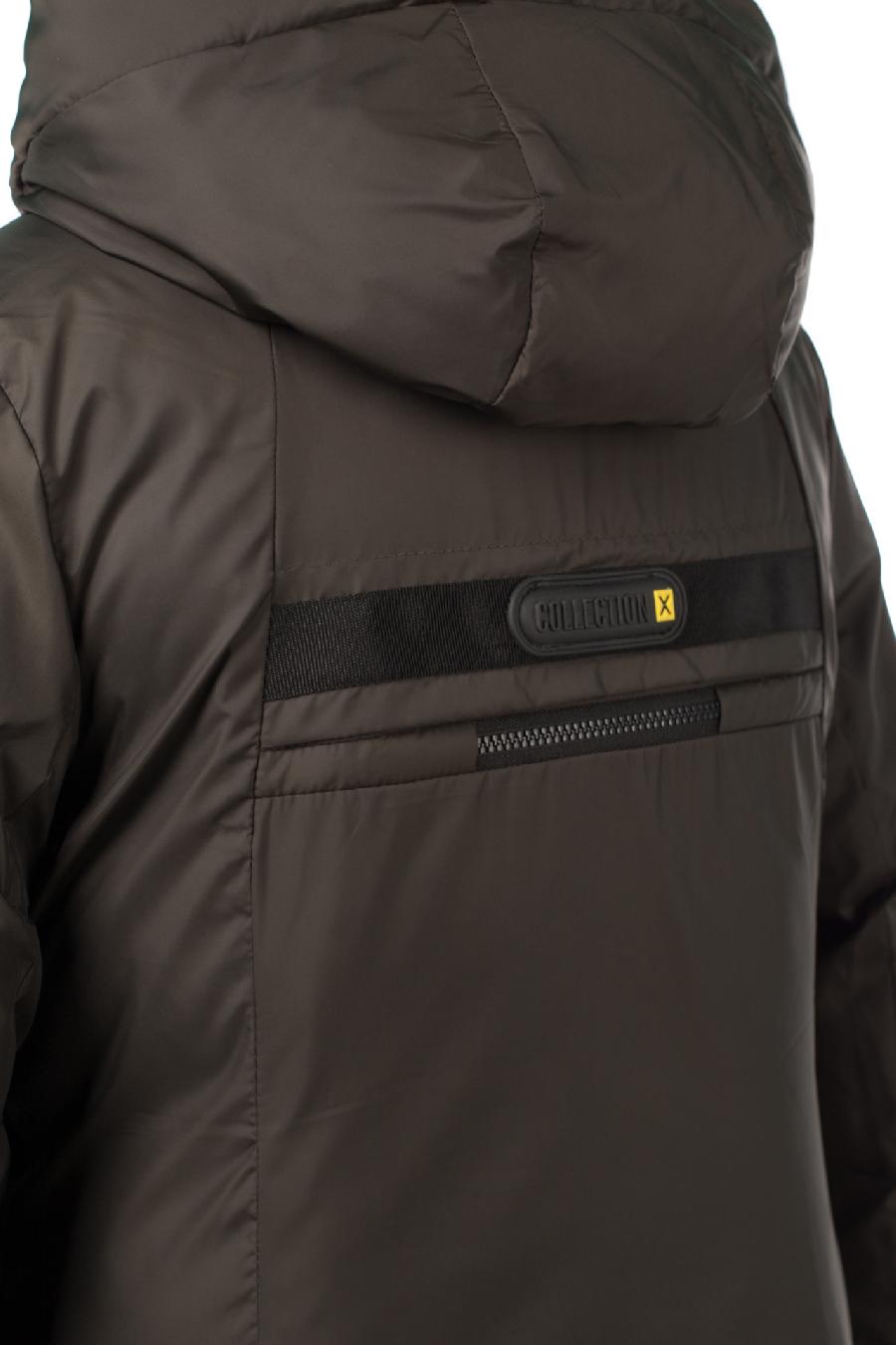05-2066 Куртка женская зимняя SNOW (Биопух 300) Плащевка хаки