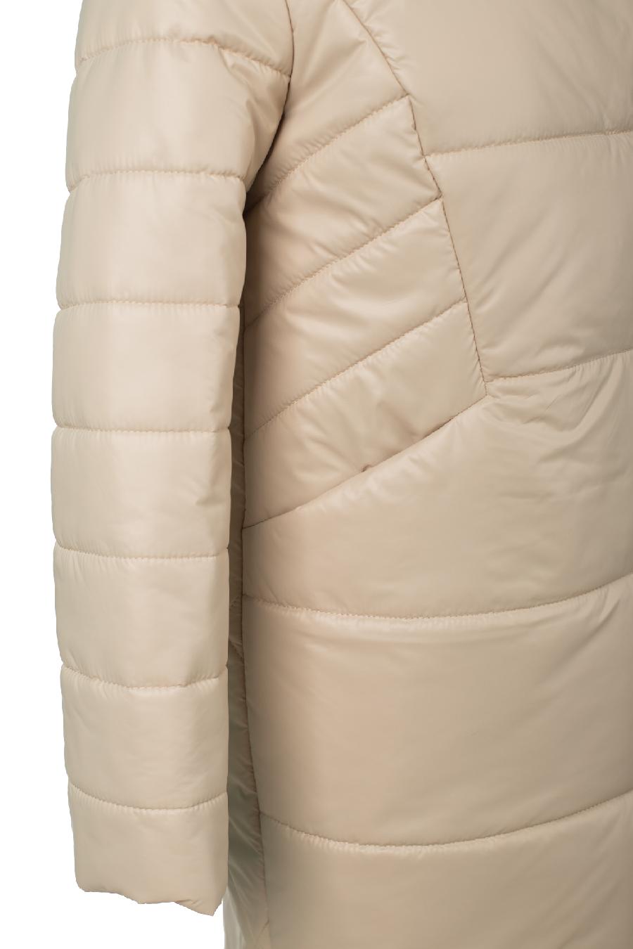 04-2908 Куртка женская демисезонная (Синтепон 200) Плащевка светло-бежевый