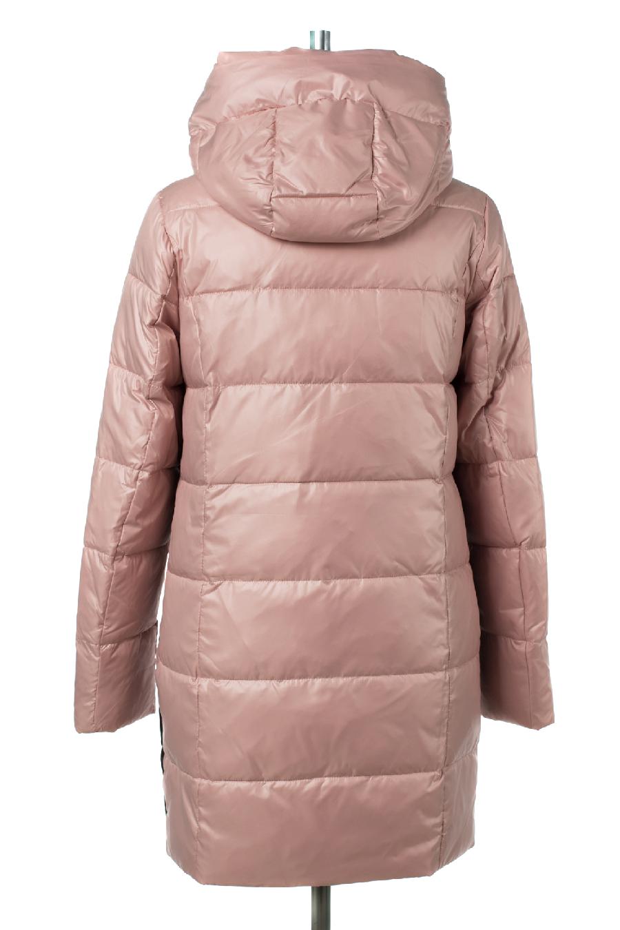 05-2057 Куртка женская зимняя (Биопух) Плащевка розовый