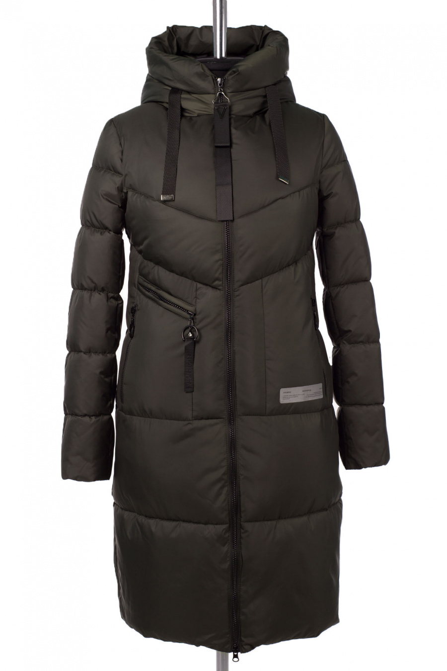 05-2069 Куртка женская зимняя SNOW (Биопух 300) Плащевка хаки