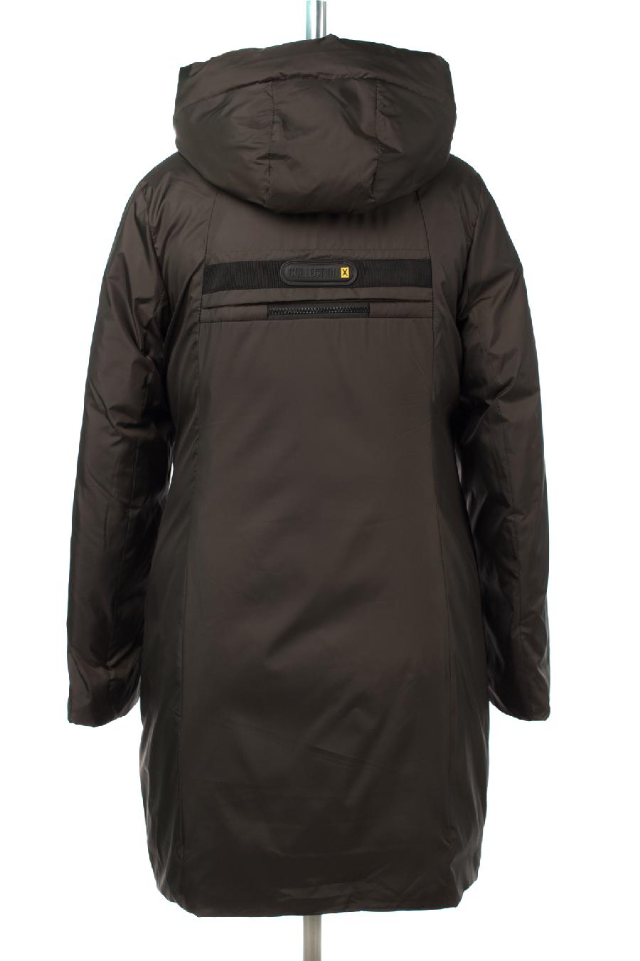 05-2066 Куртка женская зимняя SNOW (Биопух 300) Плащевка хаки