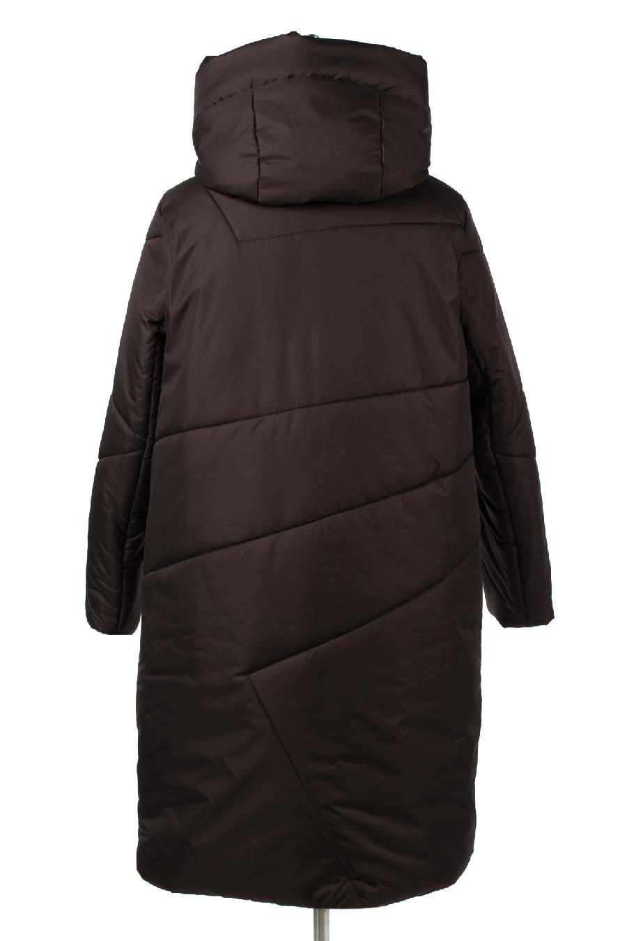 05-1997 Куртка женская зимняя (синтепон 300) Плащевка шоколад