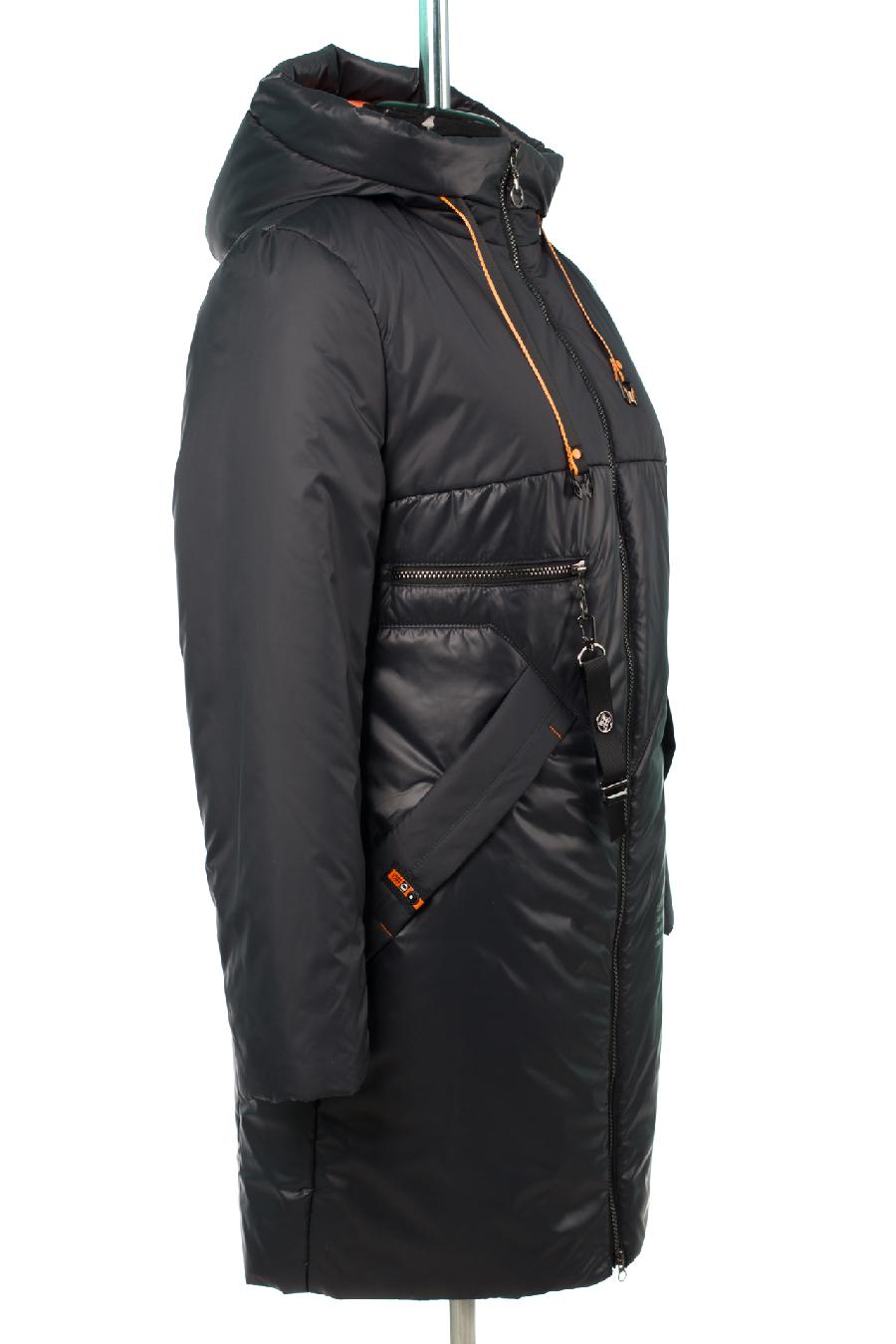 04-2885 Куртка женская демисезонная (тинсулейт 150) Плащевка графит