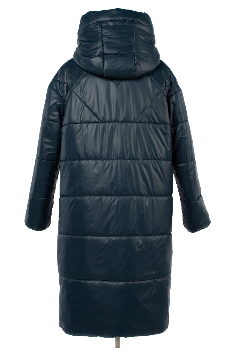 05-2117 Куртка женская зимняя (термофин 250) Плащевка синий